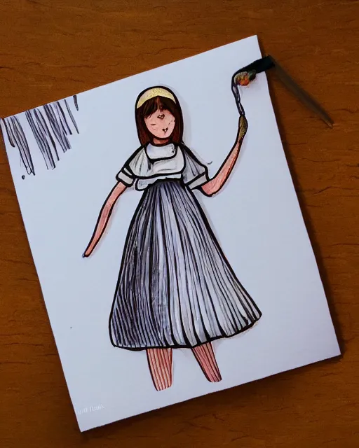 Image similar to cotton girl illustration