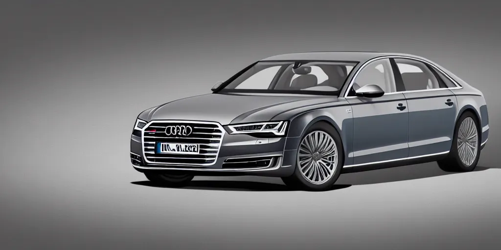 Prompt: audi a 8 water color painting, rtx, raytracing, 8 k, highly detailed, soft colors,