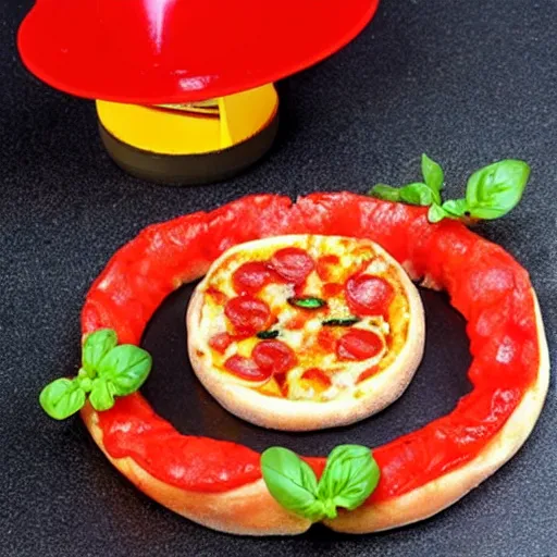 Image similar to pizza sushi