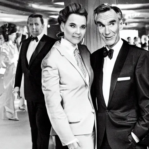 Prompt: bill nye as james bond 0 0 7, casino royale iconic still