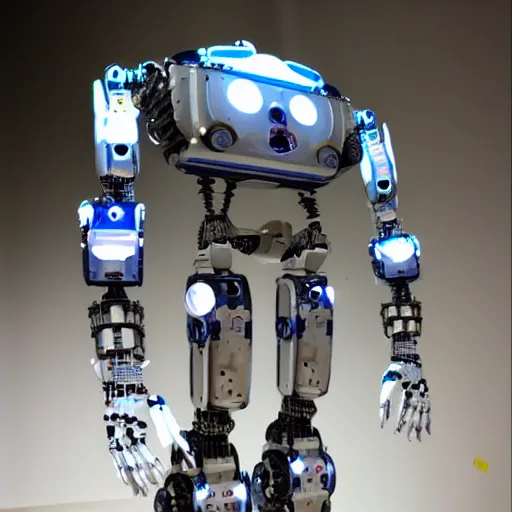 Image similar to Robot Number 47 8k Highly detailed