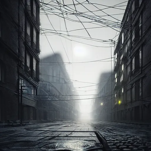 Prompt: streets of a city on the Moon, black sky, Neo Norilsk, Neo Kyiv, sci-fi, enchanting, photorealistic, intricate, very very beautiful, elegant, smooth, photorealistic, cinematic, Octane renderer, by Evgeny Zubkov, by Marat Zakirov, trending on Behance