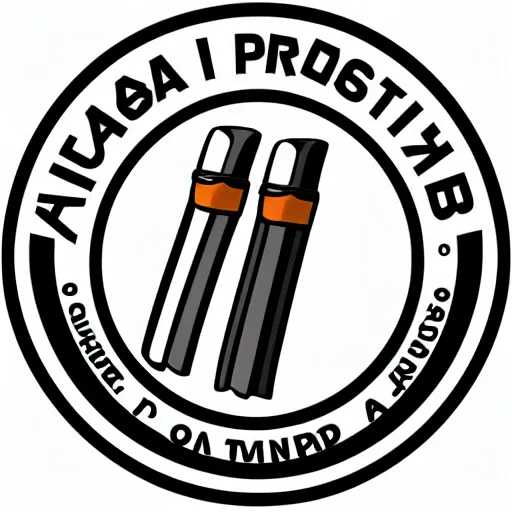 Image similar to logo of a pen tip, with ai theme, trending on logostation