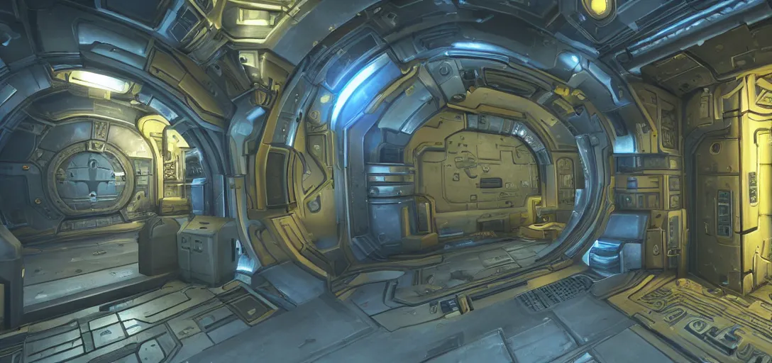 Prompt: Photo of a hidden Vault Entrance from Vault-Tec