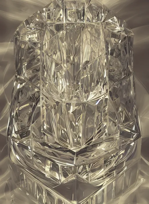 Prompt: symmetry!! product photography of a reflective glass cube made of mirrors, intricate, elegant, highly detailed, digital painting, artstation, concept art, smooth, sharp focus, illustration, art by artgerm