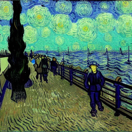 Image similar to 9 / 1 1 / 2 0 0 1 painted by vincent van gogh, 4 k, high resolution, illustration, painting