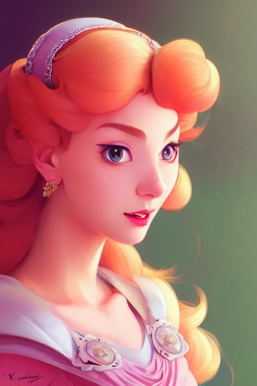 ArtStation - Princess Peach - Mario Movie