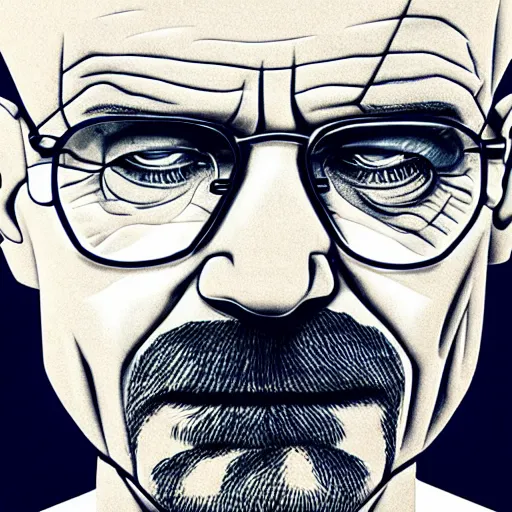 walter white made out of blue diamonds | Stable Diffusion | OpenArt