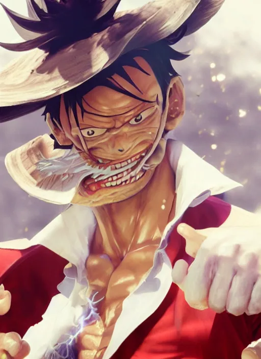 prompthunt: monkey d luffy 4k unreal engine high detailed