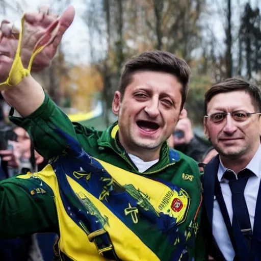 Image similar to zelensky war hero