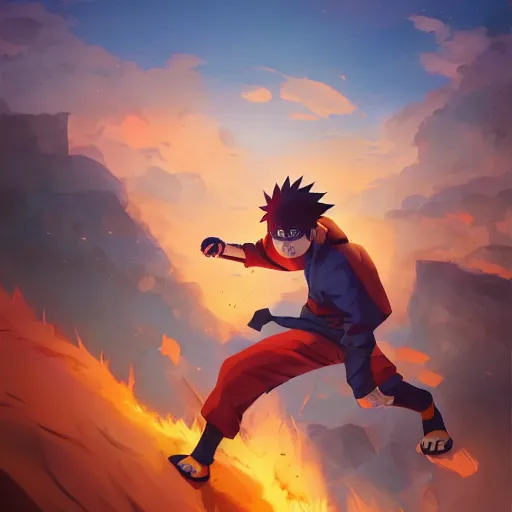 Image similar to hero world naruto, behance hd by jesper ejsing, by rhads, makoto shinkai and lois van baarle, ilya kuvshinov, rossdraws global illumination