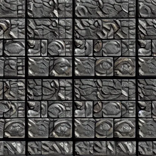 Image similar to stone tile cladding stylized texture, in the style of blizzard entertainment and world of warcraft by michael vicente, unreal engine, 8 k