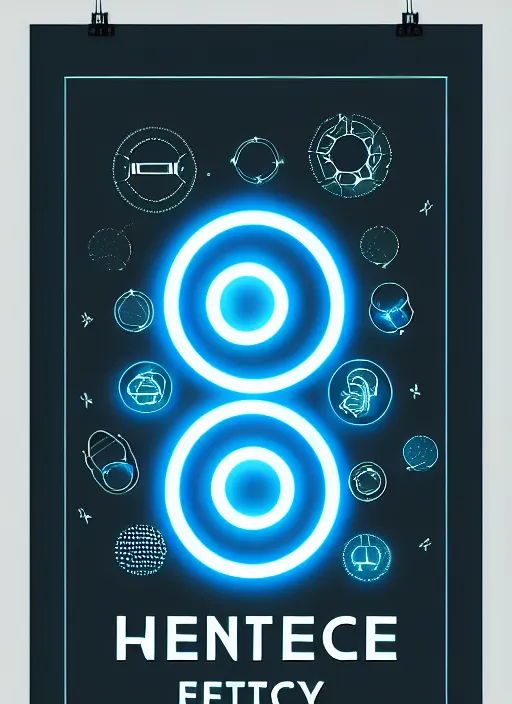 Image similar to centred product render poster of mysterious letter vector scifi glowing lights intricate elegant highly detailed artstation concept art smooth