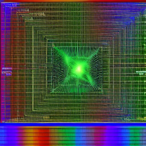 Image similar to molecular nanotechnology phase conjugated polarized light photomicrograph with muon scattering phonon packet electron interference bifringement