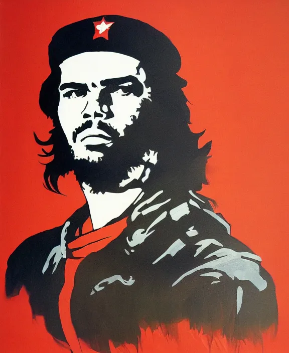 Prompt: portrait of che guevara, joyful, highly detailed painting by akira toriyama 8 k,