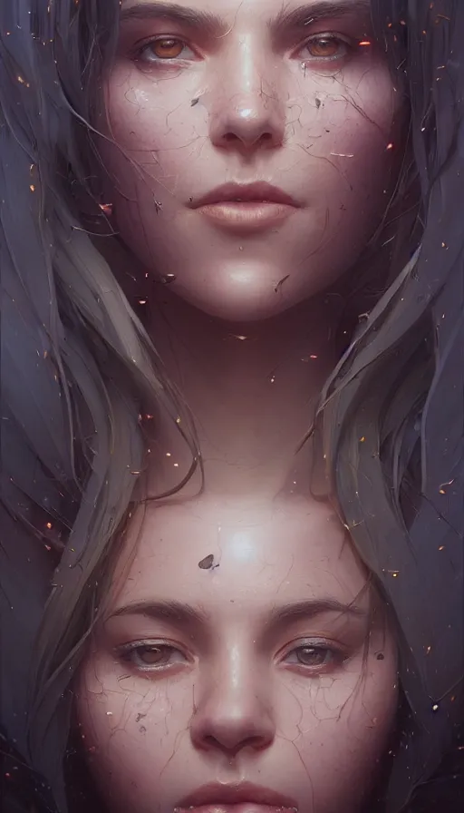 Prompt: highly detailed portrait of a female face made of cityscapes, stephen bliss, unreal engine, fantasy art by greg rutkowski, loish, rhads, ferdinand knab, makoto shinkai and lois van baarle, ilya kuvshinov, rossdraws, tom bagshaw, global illumination, radiant light, detailed and intricate environment