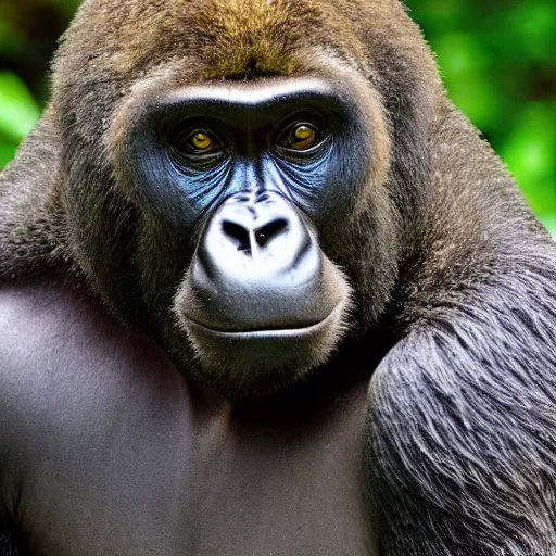 Image similar to turtle gorilla hybrid, photography