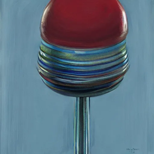 Image similar to alien by wayne thiebaud