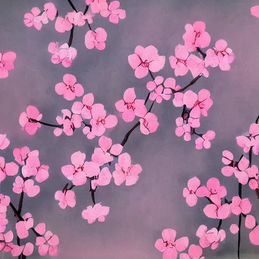 Image similar to bloodstained sakura flowers