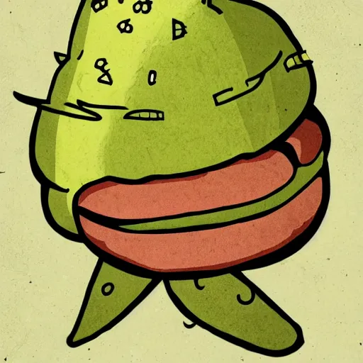 Image similar to the pickle that rules the universe