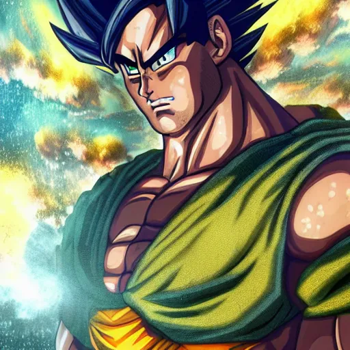 ArtStation - gogeta blue from dragonball:Broly movie