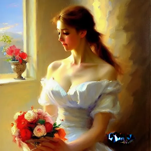 Image similar to The faithful wife by Vladimir Volegov