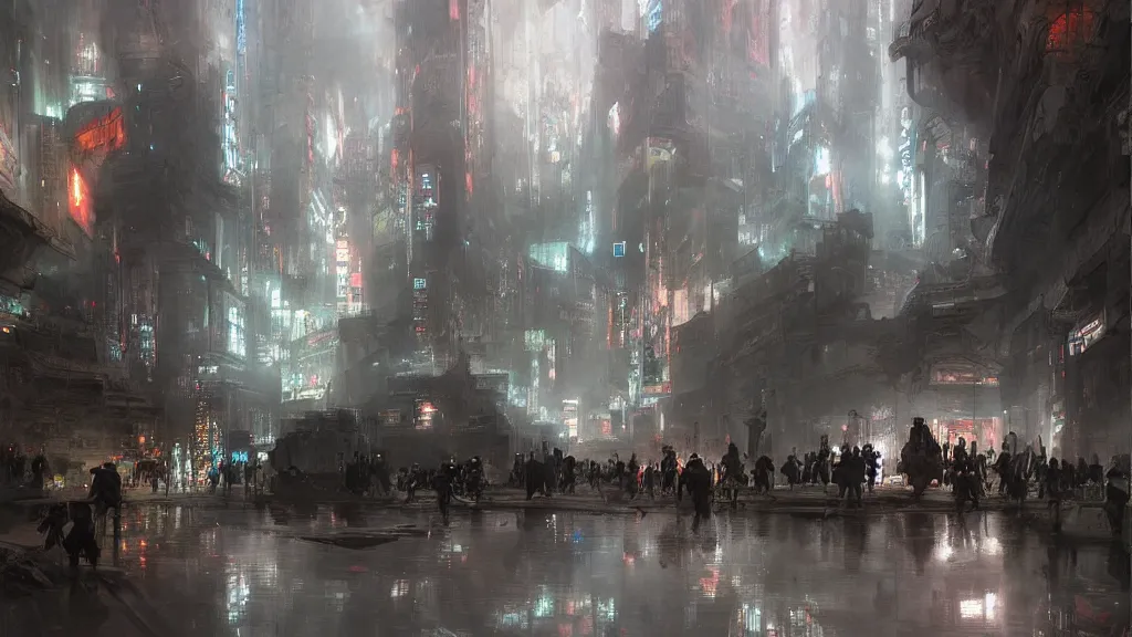 Image similar to the underground city by ruan jia