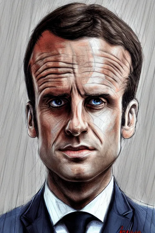 Image similar to emmanuel macron dressed as a surgeon, highly detailed, digital art, sharp focus, trending on art station