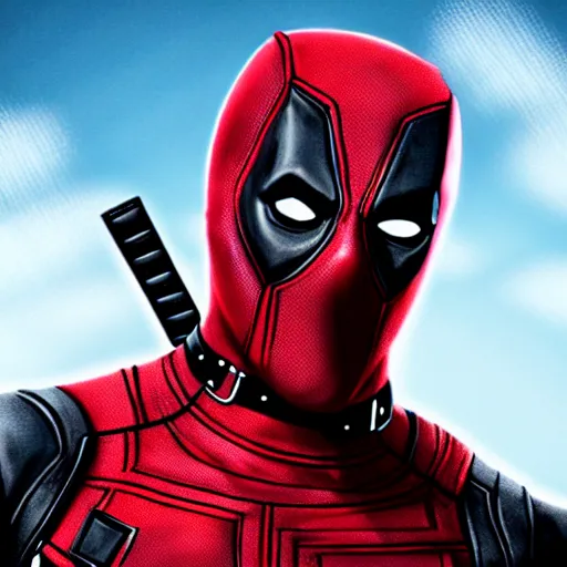 Image similar to deadpool in family guy digital art 4 k detailed super realistic