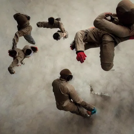 Prompt: Artwork by Jeremy Geddes