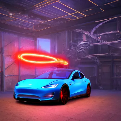 Image similar to photography of a hyper realistic tesla blue electric arc, steam punk background. high detail, professional digital art, unreal engine 5 8 k rendering