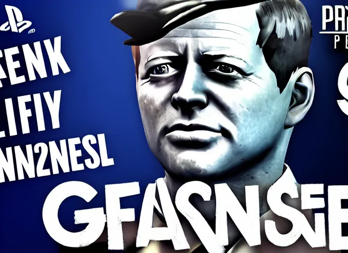 Image similar to ps 4 gameplay, john f kennedy in life is strange