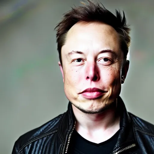 Image similar to A portrait Elon Musk teams up with a teenage Elon Musk, perfect faces, 50 mm, award winning photography