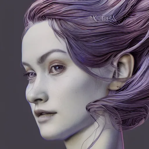 Image similar to the portrait of a blueberry that resembles an absurdly beautiful, graceful, elegant, sophisticated irene girl, an ultrafine hyperdetailed illustration by kim jung gi, irakli nadar, intricate linework, bright colors, octopath traveler, final fantasy, unreal engine 5 highly rendered, global illumination, radiant light, detailed and intricate environment