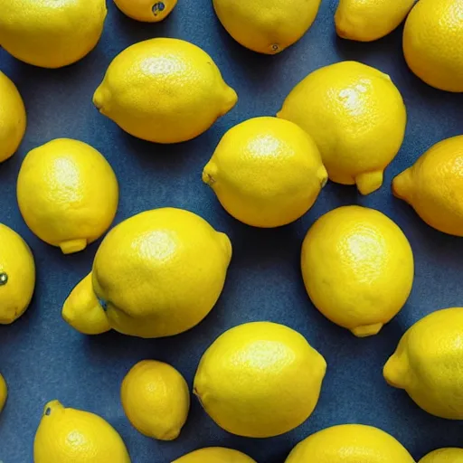 Image similar to a photo of an army of lemons, realistic, 4 k,