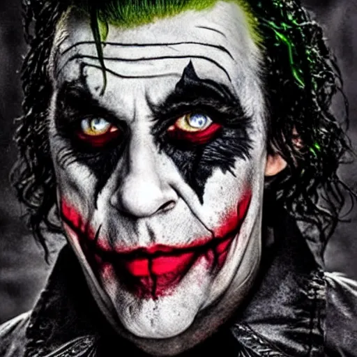 Prompt: Till Lindemann as Joker -5