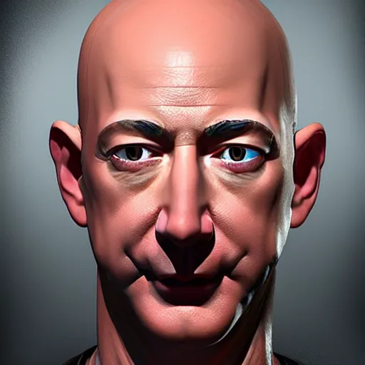 Image similar to Jeff Bezos Jeff Bezos as an amazon warrior, 4k, artstation, cgsociety, award-winning, masterpiece, stunning, beautiful, glorious, powerful, fantasy art