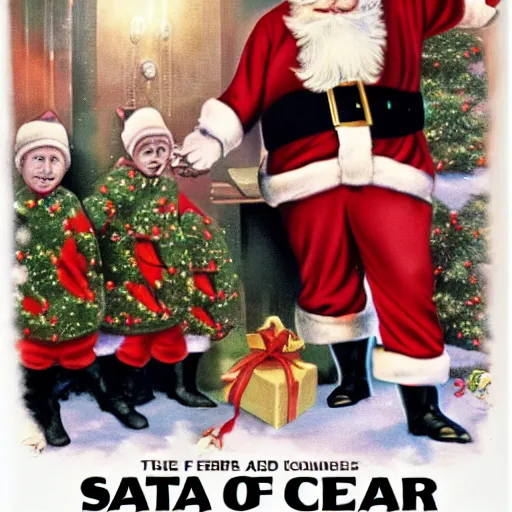Prompt: The fear of Santa clause