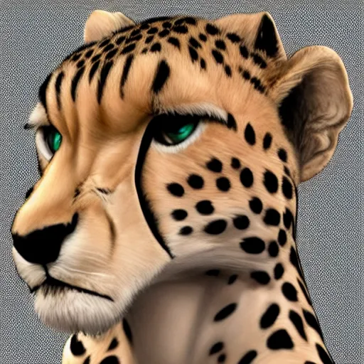 Image similar to cheetah wearing boxing gloves, high resolution, award winning, artstation, concept art,