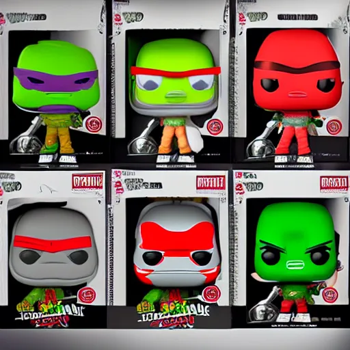 Image similar to tmnt funko pop