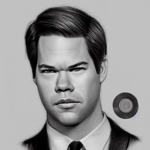 Prompt: amazing lifelike award winning pencil illustration of Andrew Rannells trending on art station artgerm Greg rutkowski cinematic