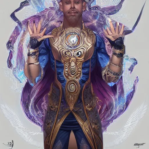 Image similar to a powerful psychic man emitting psychic power, psychic, psychic powers, detailed, highly detailed, hyper detailed, aesthetic!, trending on artstation, artstation, trending on tumblr, by artgerm, by loish, fantasy, fantasy aesthetic!,