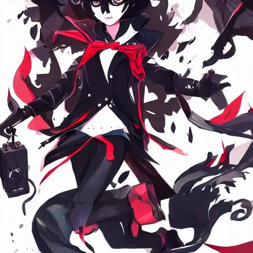 Image similar to a new persona 5 character game by Stanley artgem LAU , trending on artstation, artbook, stylish, persona 5 art style WLOP, Rossdraws, Gesture draw, James Jean, Andrei Riabovitchev, Marc Simonetti, and Sakimichan,