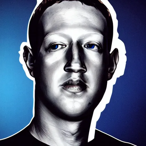 Prompt: a leaking white fluid Mark Zuckerberg cyborg head on the floor. Nostromo Alien movie.