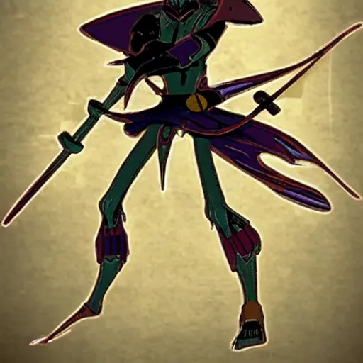 Image similar to anime warrior ant.