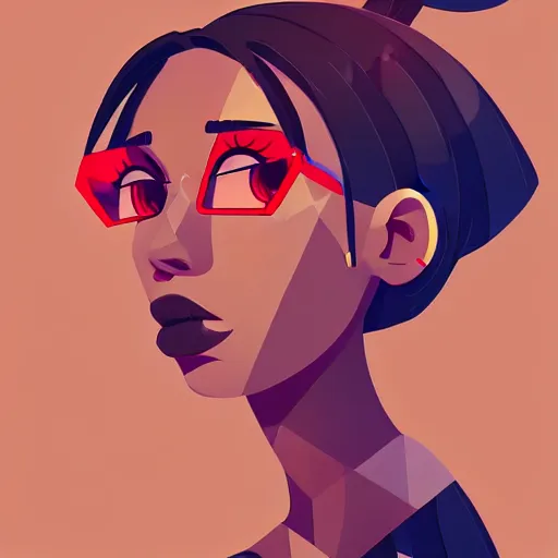 Image similar to 2 d character design, female rapper, vector art, digital art, portrait, 4 k, 8 k, sharp focus, smooth, illustration, concept art, music artist