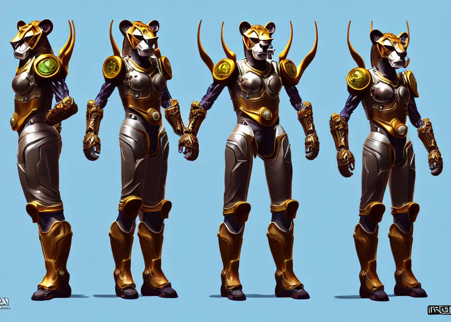 Image similar to concept art sprite sheet of lion character kamen rider, big belt, human structure, concept art, hero action pose, human anatomy, intricate detail, hyperrealistic art and illustration by irakli nadar and alexandre ferra, unreal 5 engine highlly render, global illumination