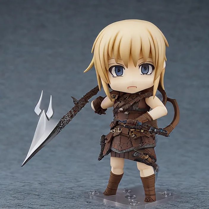 Image similar to The Dovahkiin, An anime Nendoroid of The Dovahkiin, figurine, detailed product photo