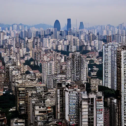 Prompt: sao paulo, by greg girard