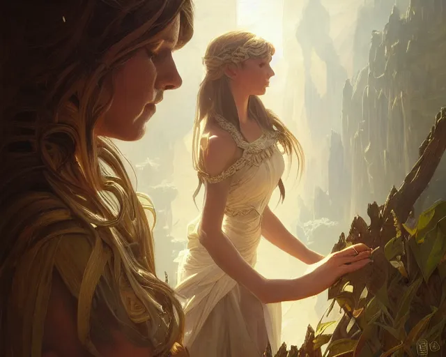 Image similar to photography of robert irwin, deep focus, d & d, fantasy, intricate, elegant, highly detailed, digital painting, artstation, concept art, matte, sharp focus, illustration, hearthstone, art by artgerm and greg rutkowski and alphonse mucha